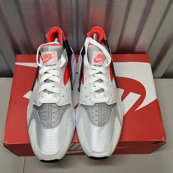 Nike Air Huarache Icons Infrared DX4259-100 Men’s Shoes NEW - Picture 4 of 5